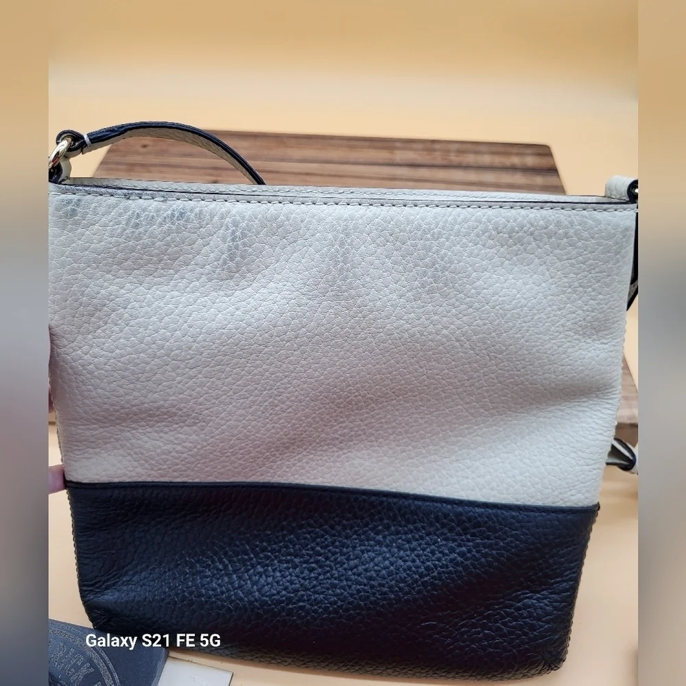 Kate Spade Two-Tone Shoulder Bag With Adjustable Strap